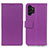 Leather Case Stands Flip Cover Holder M08L for Samsung Galaxy A13 4G Purple