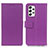 Leather Case Stands Flip Cover Holder M08L for Samsung Galaxy A53 5G Purple