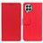 Leather Case Stands Flip Cover Holder M08L for Samsung Galaxy M33 5G Red