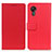 Leather Case Stands Flip Cover Holder M08L for Samsung Galaxy XCover 5 SM-G525F Red