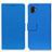 Leather Case Stands Flip Cover Holder M08L for Samsung Galaxy Xcover Pro 2 5G Blue