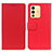 Leather Case Stands Flip Cover Holder M08L for Vivo V23 5G Red