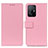 Leather Case Stands Flip Cover Holder M08L for Xiaomi Mi 11T Pro 5G Pink