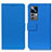 Leather Case Stands Flip Cover Holder M08L for Xiaomi Mi 12T Pro 5G Blue