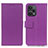 Leather Case Stands Flip Cover Holder M08L for Xiaomi Poco F5 5G Purple