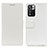 Leather Case Stands Flip Cover Holder M08L for Xiaomi Poco X4 NFC White