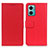 Leather Case Stands Flip Cover Holder M08L for Xiaomi Redmi 10 5G Red