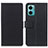 Leather Case Stands Flip Cover Holder M08L for Xiaomi Redmi 11 Prime 5G Black