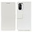 Leather Case Stands Flip Cover Holder M08L for Xiaomi Redmi K40 5G White