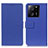 Leather Case Stands Flip Cover Holder M08L for Xiaomi Redmi K60 Ultra 5G Blue