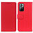 Leather Case Stands Flip Cover Holder M08L for Xiaomi Redmi Note 11 5G Red