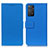 Leather Case Stands Flip Cover Holder M08L for Xiaomi Redmi Note 11 Pro 4G Blue