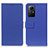 Leather Case Stands Flip Cover Holder M08L for Xiaomi Redmi Note 12S Blue