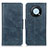 Leather Case Stands Flip Cover Holder M09L for Huawei Enjoy 50 Pro Blue