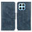 Leather Case Stands Flip Cover Holder M09L for Huawei Honor X6 5G Blue