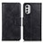 Leather Case Stands Flip Cover Holder M09L for Motorola Moto E32