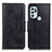 Leather Case Stands Flip Cover Holder M09L for Motorola Moto G60s