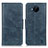 Leather Case Stands Flip Cover Holder M09L for Nokia C20 Plus Blue