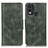 Leather Case Stands Flip Cover Holder M09L for Nokia C22 Green