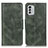 Leather Case Stands Flip Cover Holder M09L for Nokia G60 5G Green