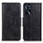 Leather Case Stands Flip Cover Holder M09L for Oppo A16