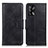 Leather Case Stands Flip Cover Holder M09L for Oppo A74 4G