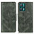 Leather Case Stands Flip Cover Holder M09L for Realme 9 4G Green