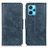 Leather Case Stands Flip Cover Holder M09L for Realme 9 5G Blue