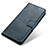 Leather Case Stands Flip Cover Holder M09L for Realme GT Neo 2T 5G Blue