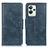 Leather Case Stands Flip Cover Holder M09L for Realme GT2 Pro 5G Blue