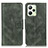 Leather Case Stands Flip Cover Holder M09L for Realme Narzo 50A Prime Green