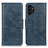 Leather Case Stands Flip Cover Holder M09L for Samsung Galaxy A13 4G Blue