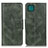 Leather Case Stands Flip Cover Holder M09L for Samsung Galaxy A22 5G Green