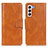 Leather Case Stands Flip Cover Holder M09L for Samsung Galaxy S21 FE 5G