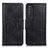 Leather Case Stands Flip Cover Holder M09L for Sony Xperia 1 III Black