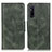 Leather Case Stands Flip Cover Holder M09L for Sony Xperia 1 V Green