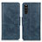 Leather Case Stands Flip Cover Holder M09L for Sony Xperia 10 III Lite Blue