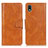 Leather Case Stands Flip Cover Holder M09L for Sony Xperia Ace III