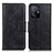 Leather Case Stands Flip Cover Holder M09L for Xiaomi Mi 11T 5G Black