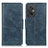 Leather Case Stands Flip Cover Holder M09L for Xiaomi Redmi 11 Prime 4G Blue