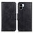 Leather Case Stands Flip Cover Holder M09L for Xiaomi Redmi A1 Black