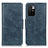 Leather Case Stands Flip Cover Holder M09L for Xiaomi Redmi Note 11 4G (2021) Blue