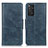 Leather Case Stands Flip Cover Holder M09L for Xiaomi Redmi Note 11S 4G Blue