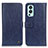 Leather Case Stands Flip Cover Holder M10L for OnePlus Nord 2 5G Blue