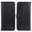 Leather Case Stands Flip Cover Holder M10L for Sony Xperia 10 III Black