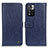 Leather Case Stands Flip Cover Holder M10L for Xiaomi Mi 11i 5G (2022) Blue