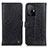 Leather Case Stands Flip Cover Holder M10L for Xiaomi Mi 11T 5G Black