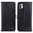 Leather Case Stands Flip Cover Holder M10L for Xiaomi POCO M3 Pro 5G Black