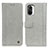 Leather Case Stands Flip Cover Holder M10L for Xiaomi Redmi K40 5G Gray