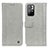 Leather Case Stands Flip Cover Holder M10L for Xiaomi Redmi Note 11T 5G Gray